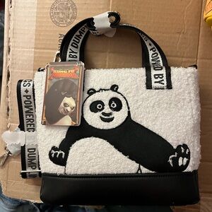 Loungefly Kung Fu Panda Sherpa Mini Tote Crossbody Bag